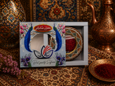 زعفران سوپر نگین درجه ۱ بسته بندی ۵ گرمی کادویی